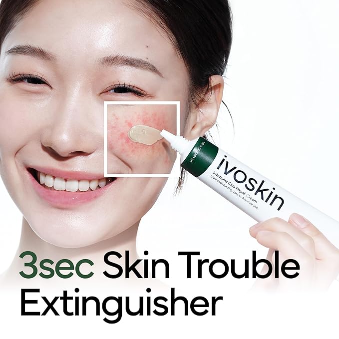 iVoskin كريم سيكا للترميم المكثف - للبشرة الحساسة بمادة ماديكاسوسايد والبانثينول 50 جرام