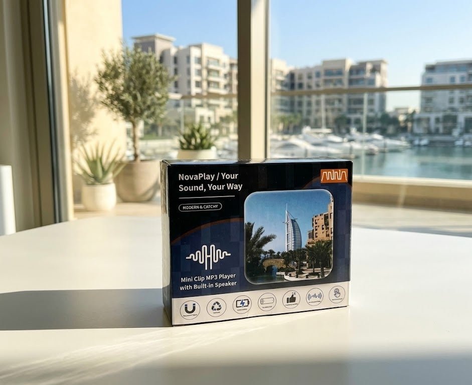 مشغل MP3 صغير ANNA NovaPlay بمكبر صوت مدمج