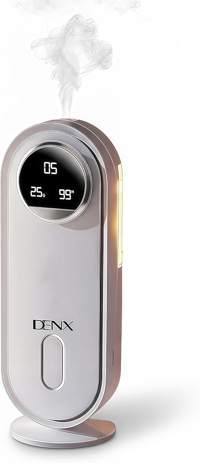 جهاز Denx الذكي لتعطير الهواء بالبخار - ناشر عطور بخاري للمنزل والمكتب