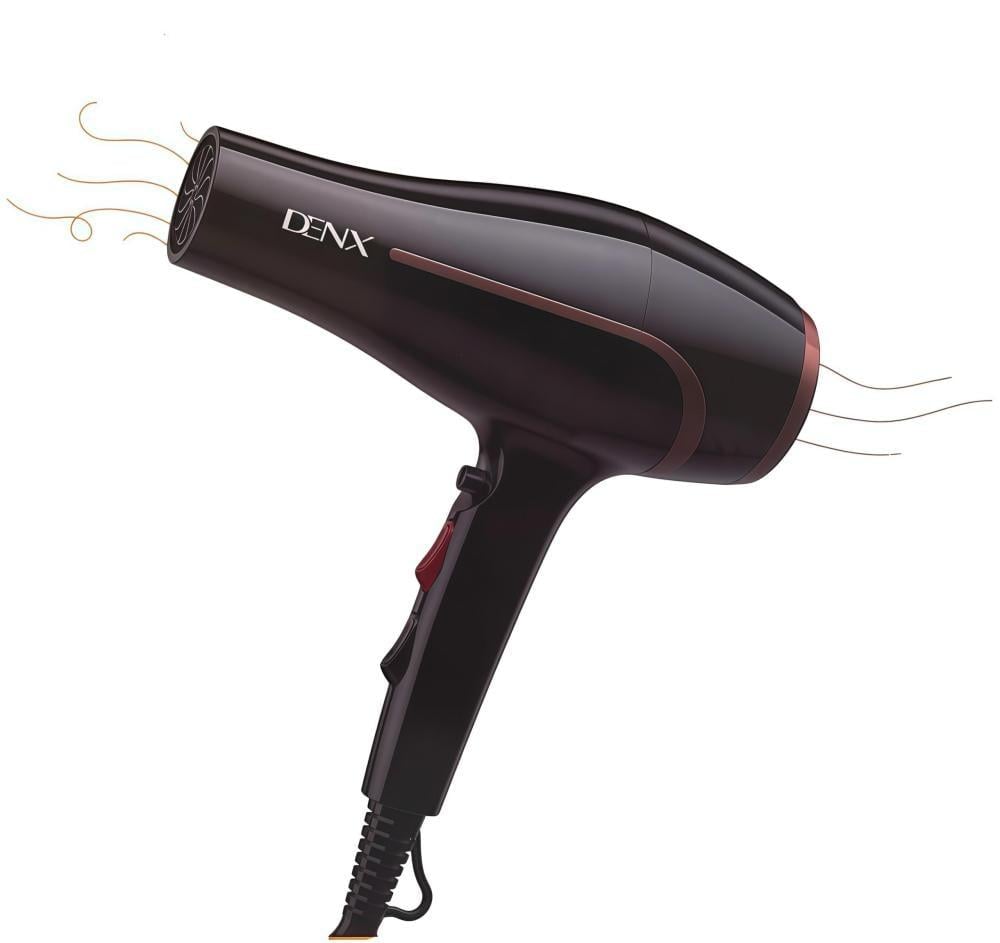 مجفف شعر احترافي Denx - خفيف الوزن بسلك 1.65 متر