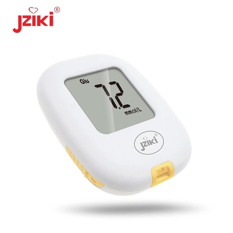 جهاز Jziki الرقمي لقياس السكر في الدم - نتائج في 5 ثوانٍ