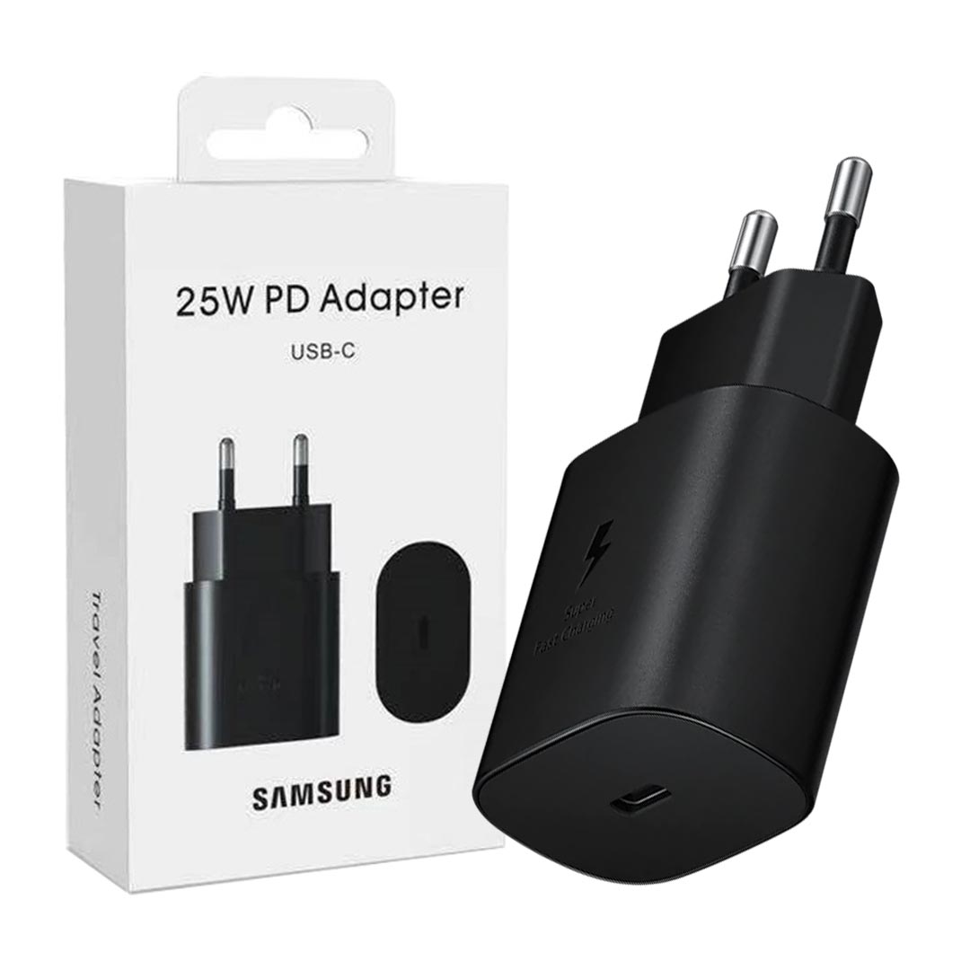 محول شحن سامسونج 25 واط - شحن سريع فائق USB-C