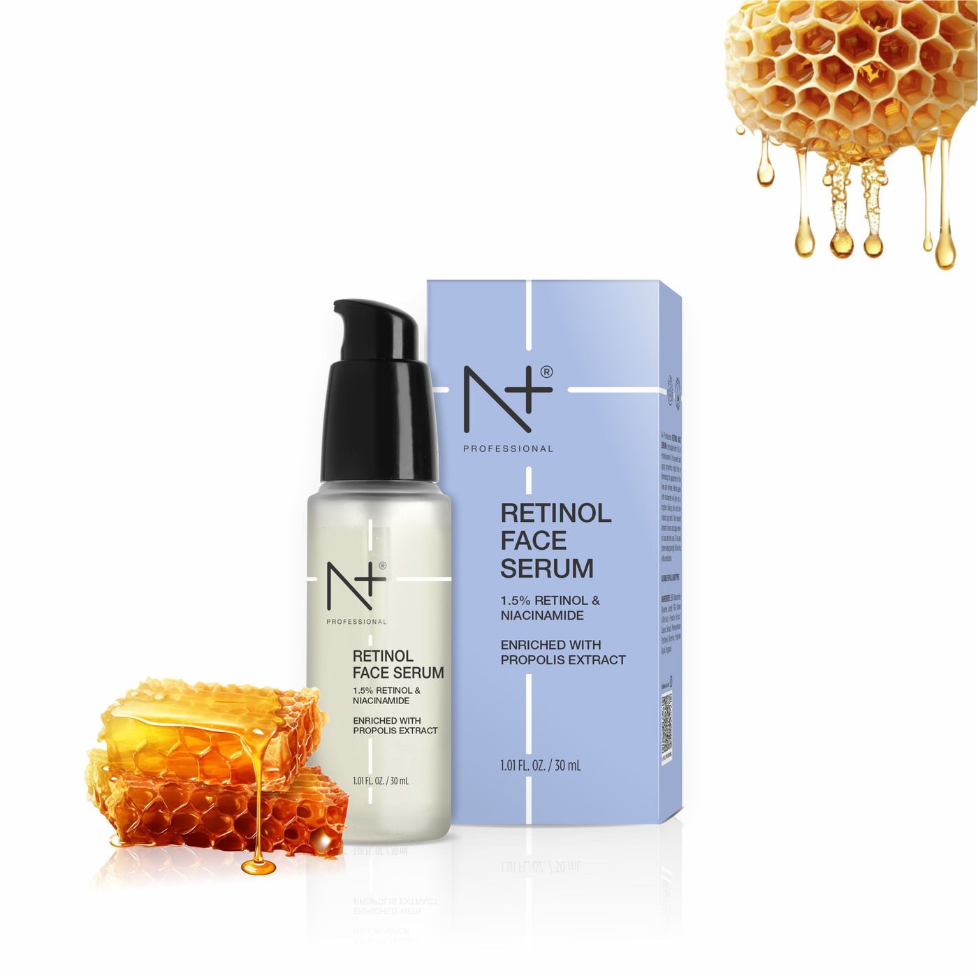مجموعة سيرومات N+ Professional للوجه 3 قطع × 30 مل