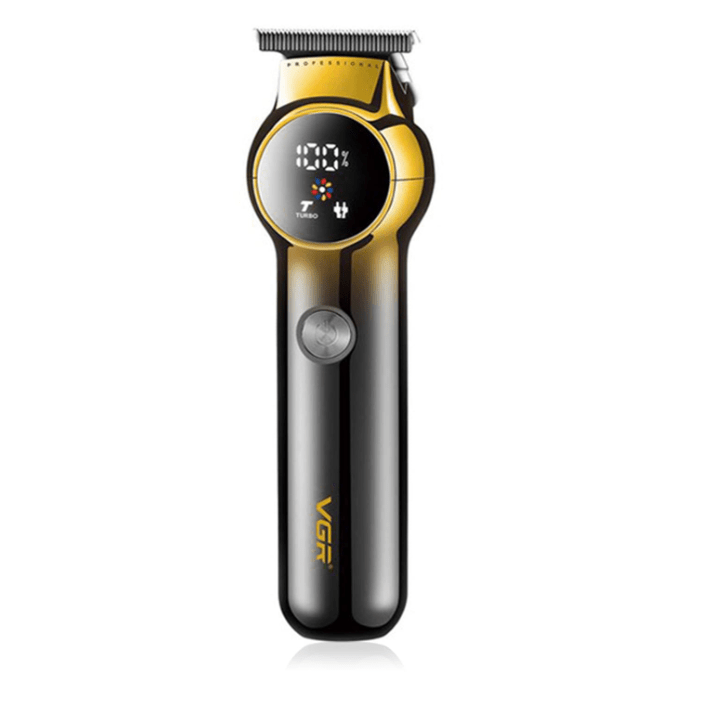 ماكينة تشذيب شعر احترافية VGR Voyager بشاشة LCD وشحن USB