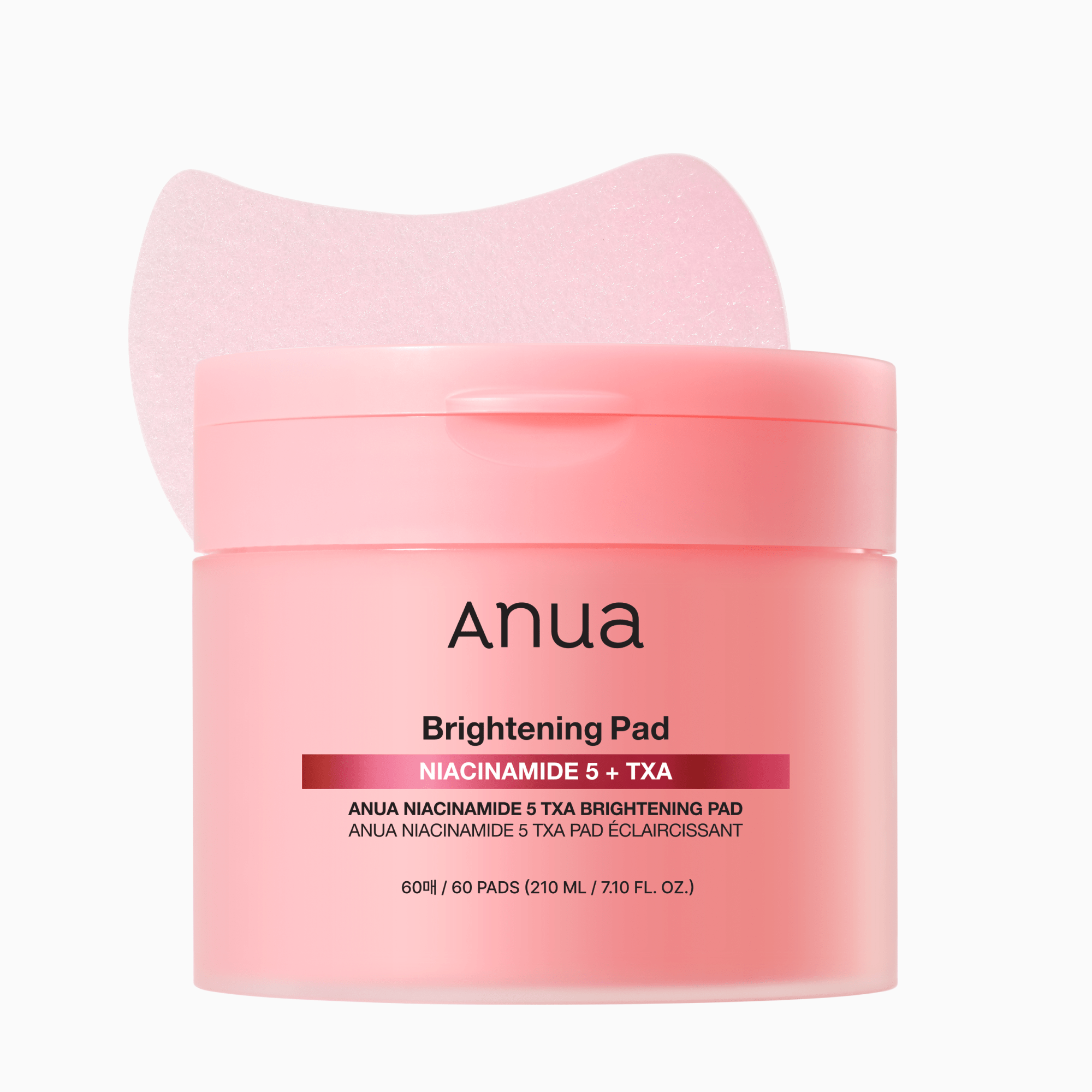 أنوا باد مضيء بالنياسيناميد 5% وحمض الترانيكساميك – 60 باد | Anua Brightening Pad