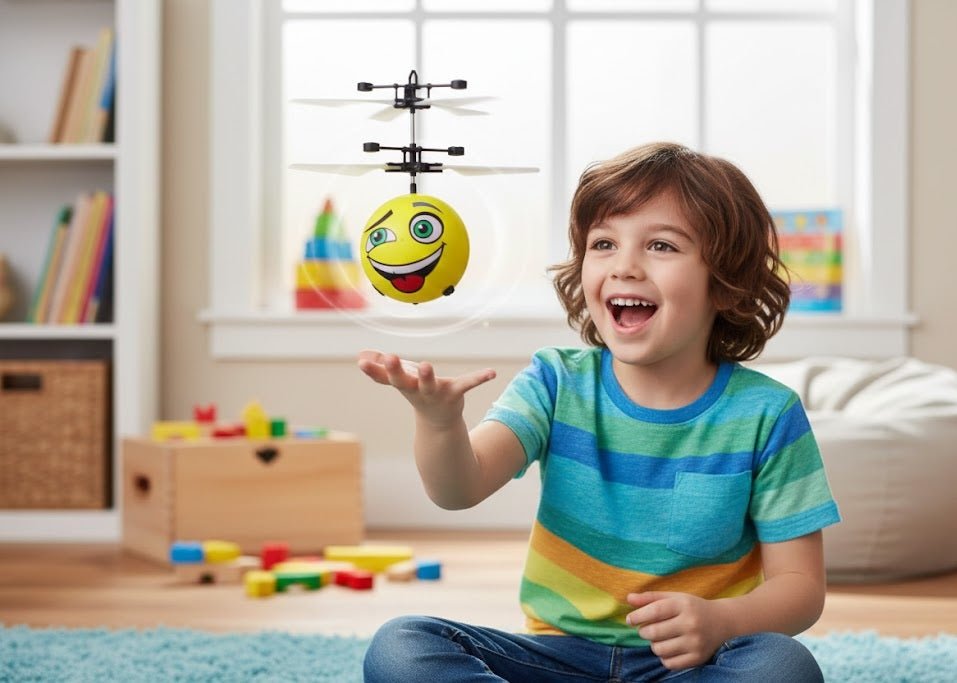 لعبة طائرة Emoji طائرة بالحساس الحركي للأطفال