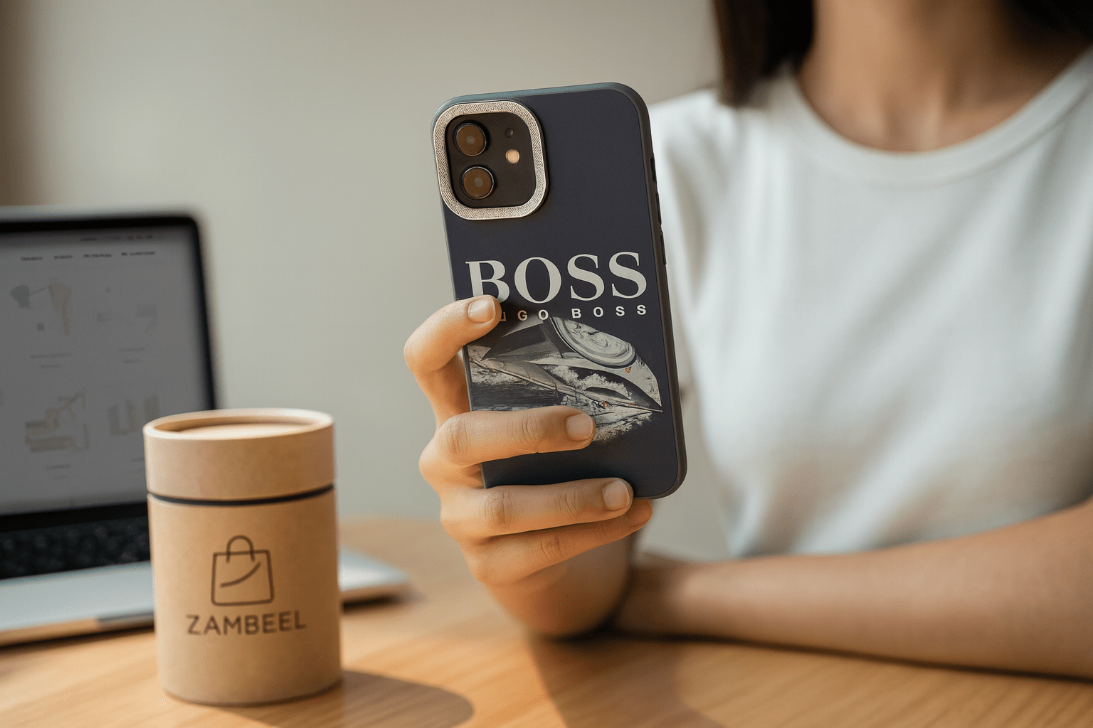 كفر آيفون 7 فاخر بتصميم Hugo Boss وطبعة اليخت