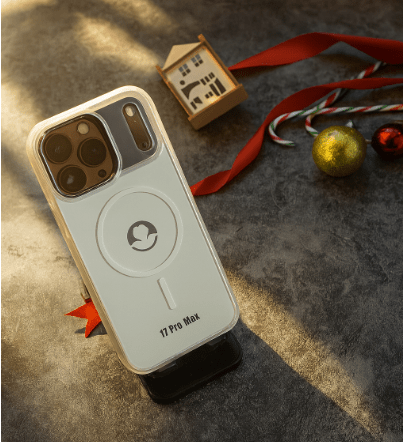 كفر آيفون 14 Pro Max متوافق مع MagSafe شفاف