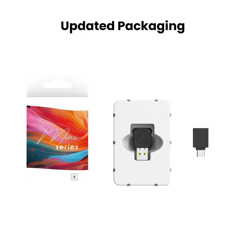 محول كار بلاي لاسلكي USB للسيارة مع محول تايب سي