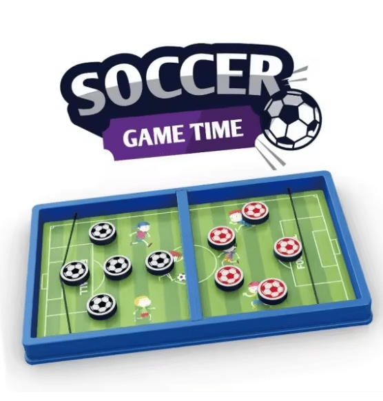 لعبة كرة قدم لوحية LORDEX Soccer Game Time للأطفال والعائلة