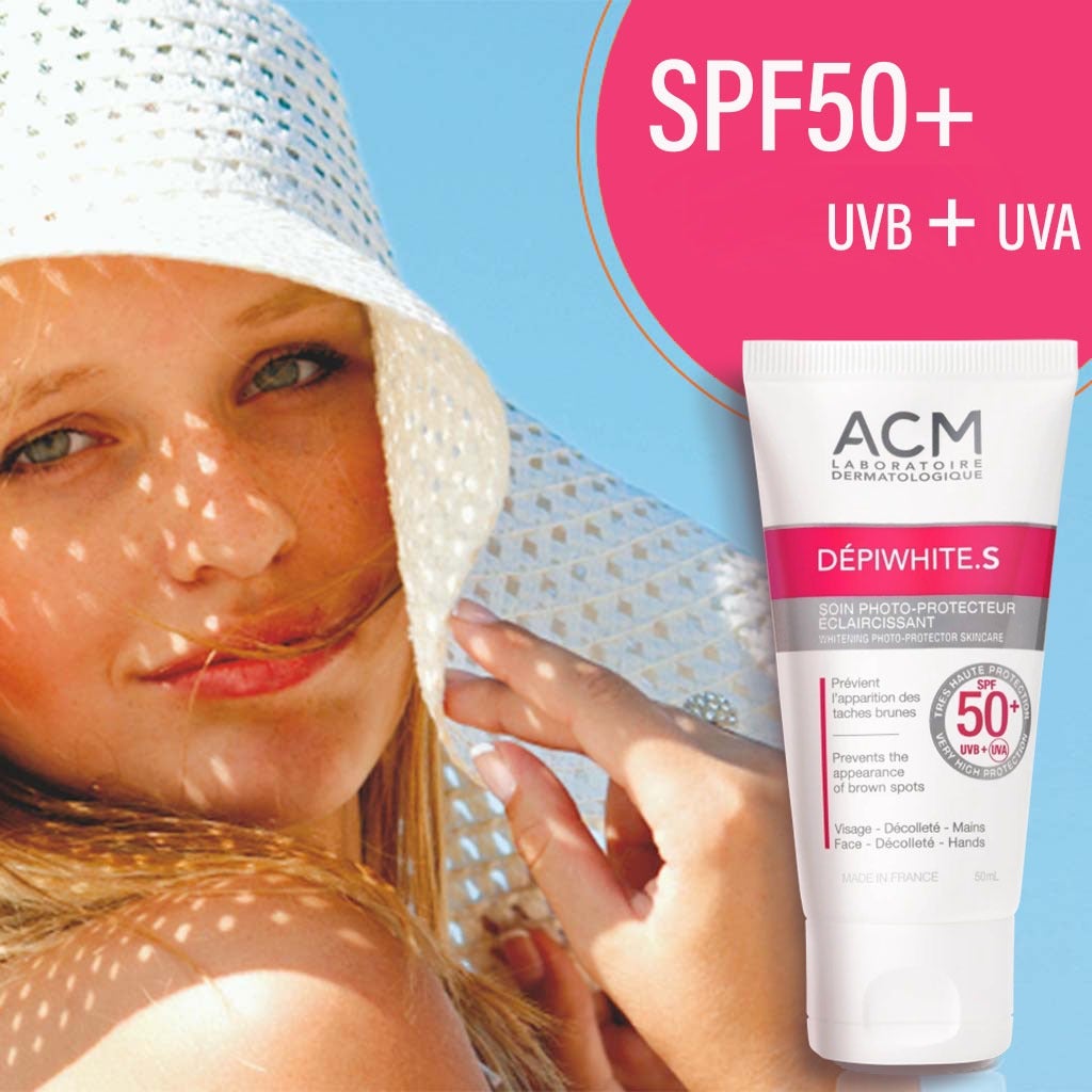واقي شمس ACM ديبيوايت إس SPF 50+ للوجه واليدين 50 مل