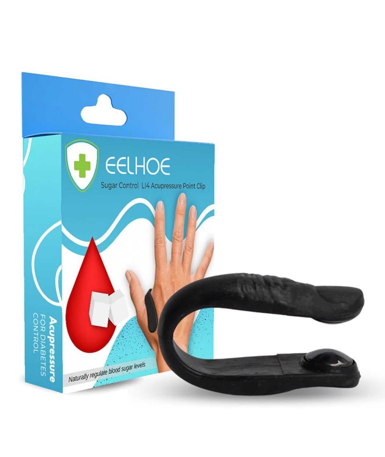 مشبك الضغط اليدوي LI4 من EELHOE للاسترخاء والعناية اليومية