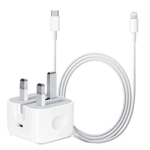 شاحن آيفون USB-C سريع مع كابل 25 واط
