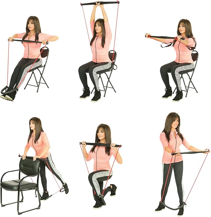 شريط مقاومة BodyGym لتمارين اللياقة المنزلية