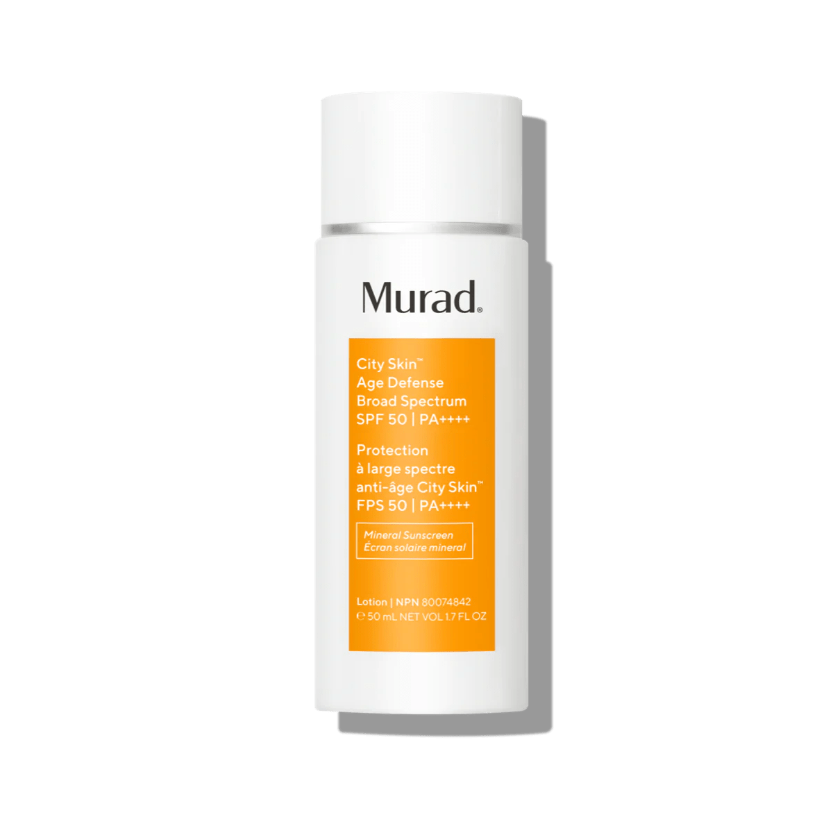 واقي شمس مراد سيتي سكين Age Defense SPF 50 واسع الطيف 50 مل