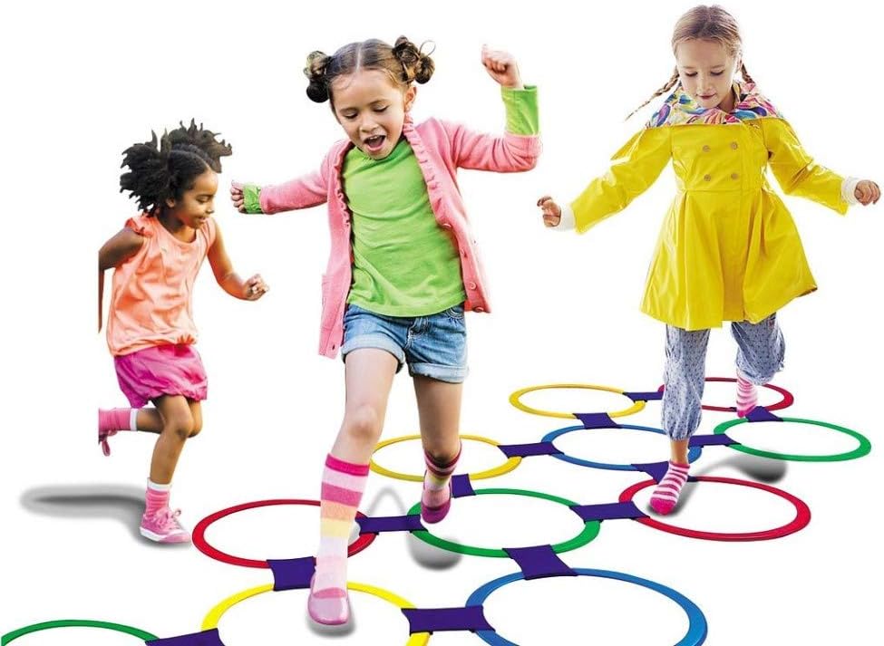لعبة القفز بالألوان للأطفال – Twister Hopp
