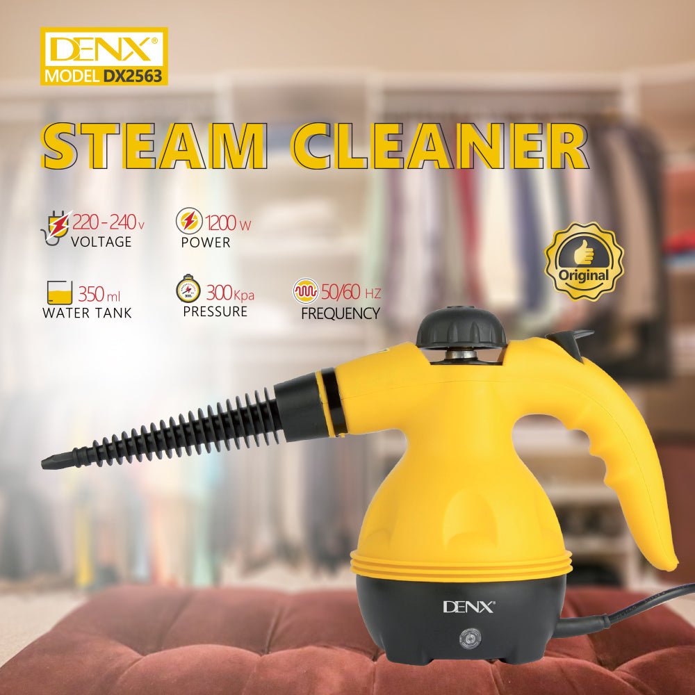 منظف بالبخار Denx بقوة 1200 واط وخزان 350 مل