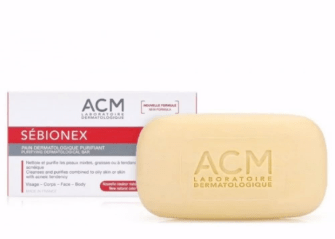 صابون ACM Sebionex لتنظيف البشرة الدهنية 100 جم