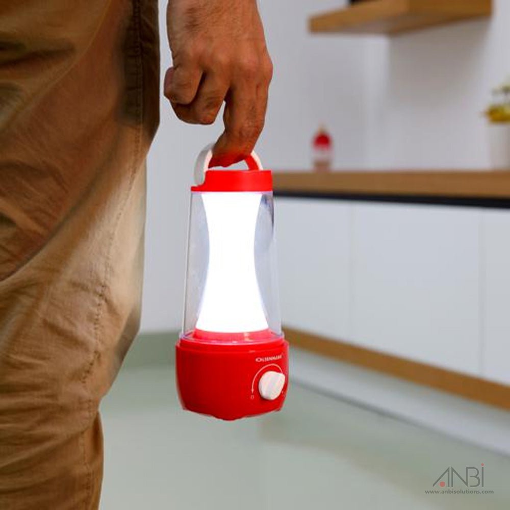 مصباح طوارئ محمول LED قابل للشحن بإضاءة قابلة للتعديل