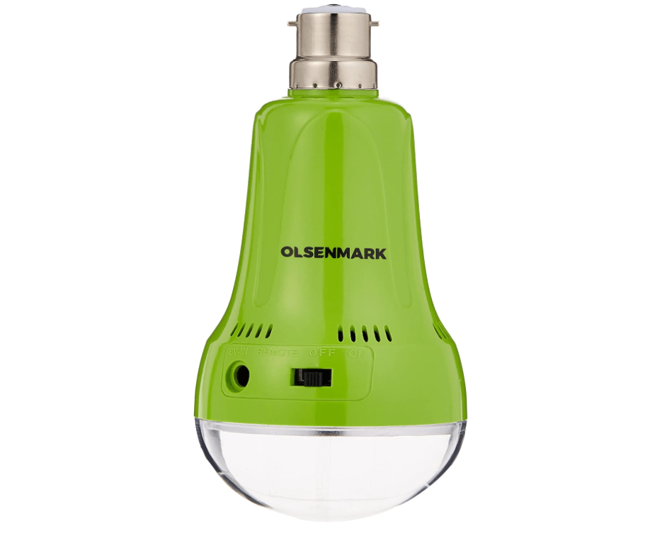 مصباح LED قابل للشحن مع ريموت للتحكم عن بعد