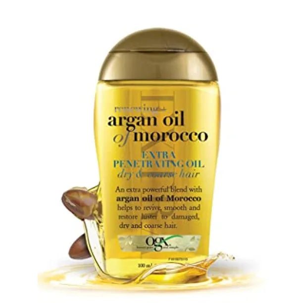 زيت الأرغان المغربي للشعر Extra Penetrating Oil للنعومة واللمعان