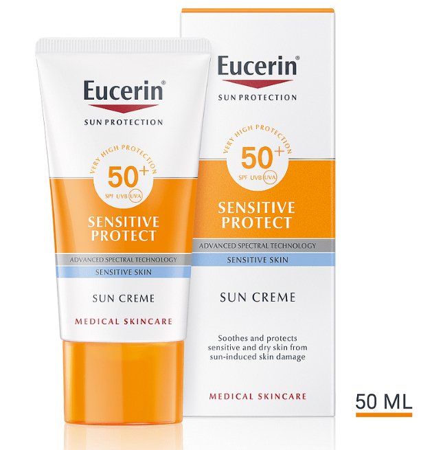 كريم يوسيرين سينسيتيف بروتكت واقي شمس SPF 50+ للبشرة الحساسة