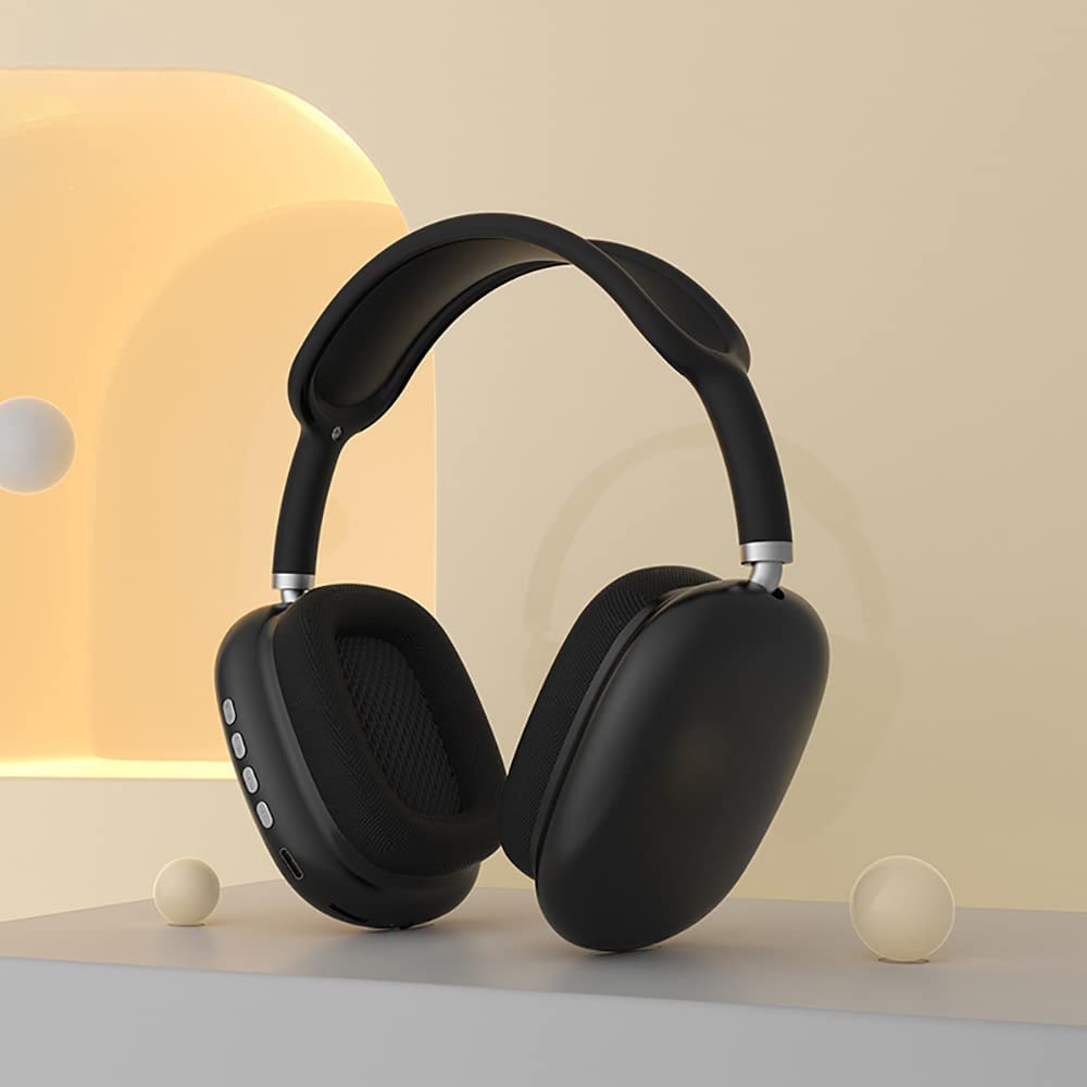سماعات EchoWave P9 لاسلكية بلوتوث بتصميم مبطن وأزرار تحكم