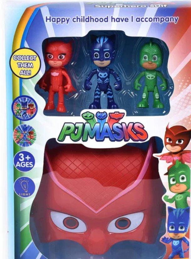 كتاب PJ Masks للأطفال باللغة الإنجليزية – كتاب ورقي مقوى