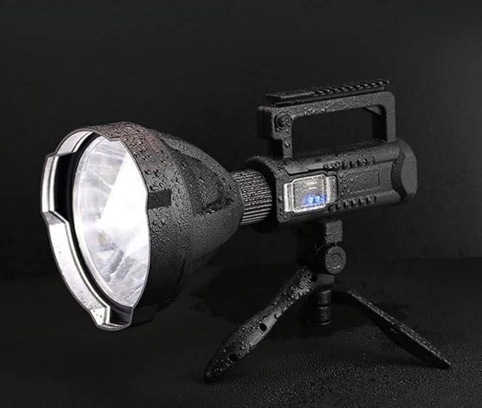 كشاف يدوي LED محمول قابل للشحن للرحلات والتخييم