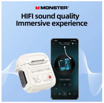 سماعات أذن Monster XKT16 متعددة الألوان