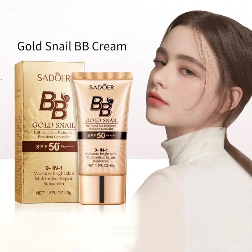 كريم BB للوجه SPF 50 بترطيب وتغطية طبيعية 40 جم