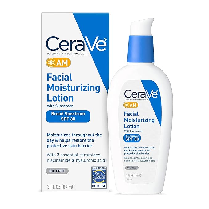 مرطب للوجه مع واقي شمس SPF 30 بتركيبة خفيفة