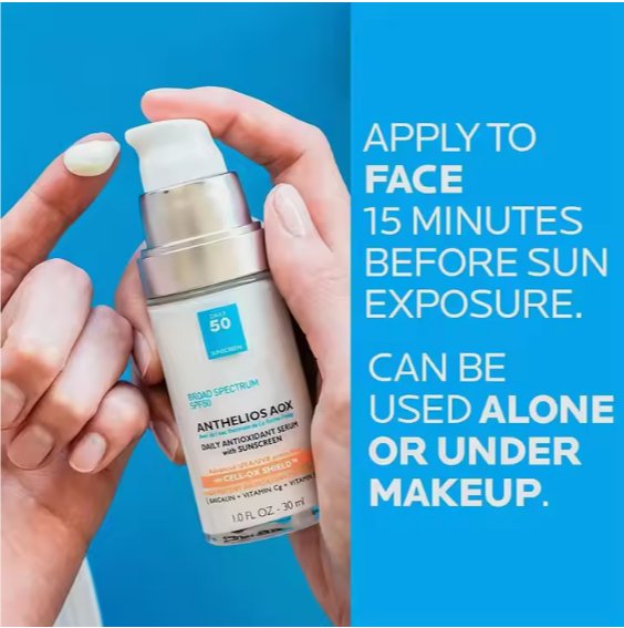 واقي شمس يومي واسع الطيف SPF 50 بفيتامين C وE