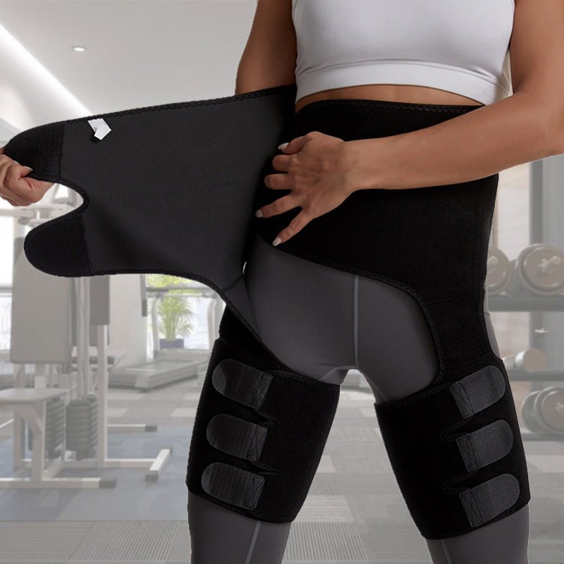 حزام خصر وفخذين قابل للتعديل بتصميم قطعة واحدة
