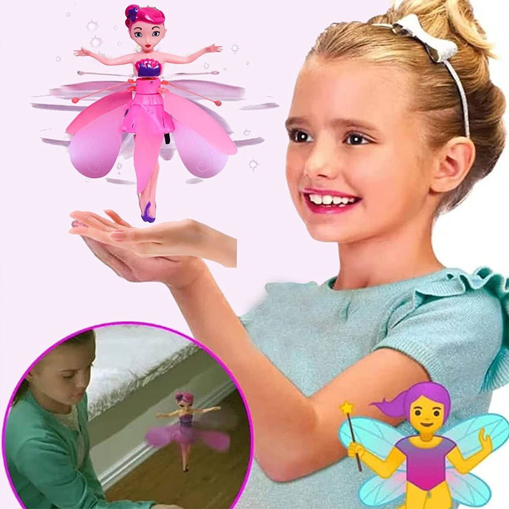 دمية الأميرة الطائرة السحرية بحساس اليد