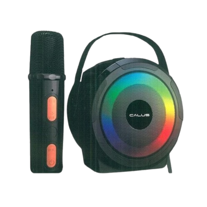 سماعة كاريوكي Calus K52 مع ميكروفون وإضاءة RGB