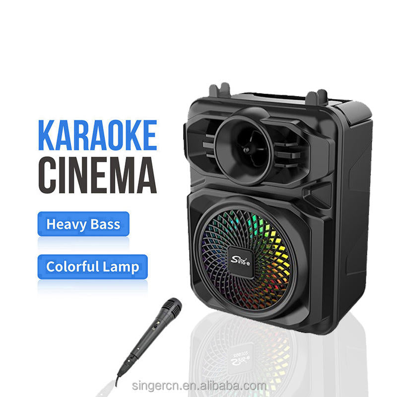 مكبر صوت محمول للكاريوكي Sing-e ZQS1361 مع ميكروفون