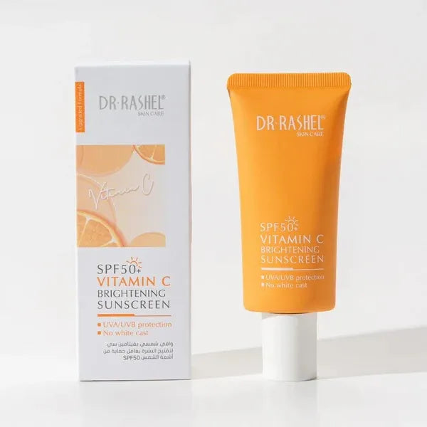 واقي شمس DR.RASHEL بفيتامين C SPF50+ لتفتيح البشرة 50 مل