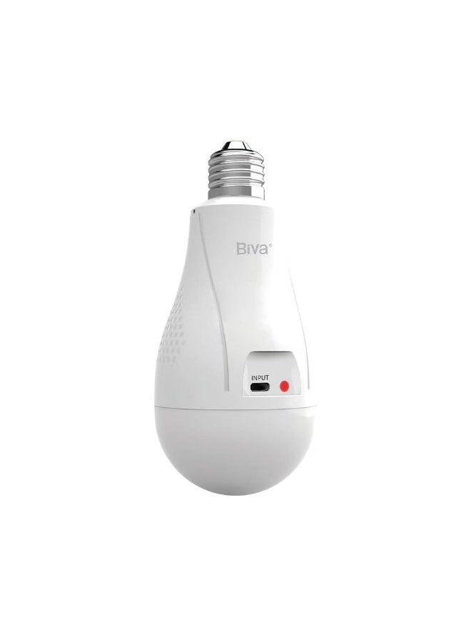 مصباح LED قابل لإعادة الشحن بقوة 20 واط وخطاف تعليق