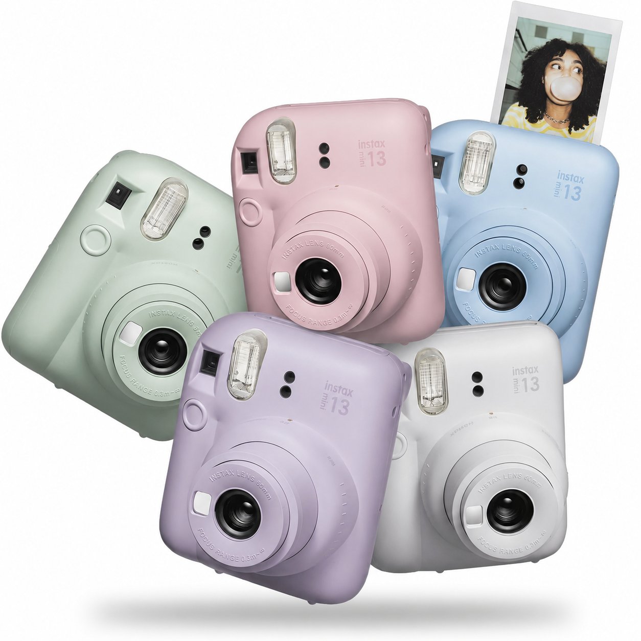 كاميرا فوجي فيلم Instax Mini 13 فورية بألوان متعددة