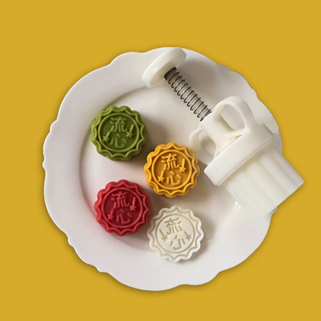 قالب ضغط الموون كيك floral بتصاميم زهرية متعددة