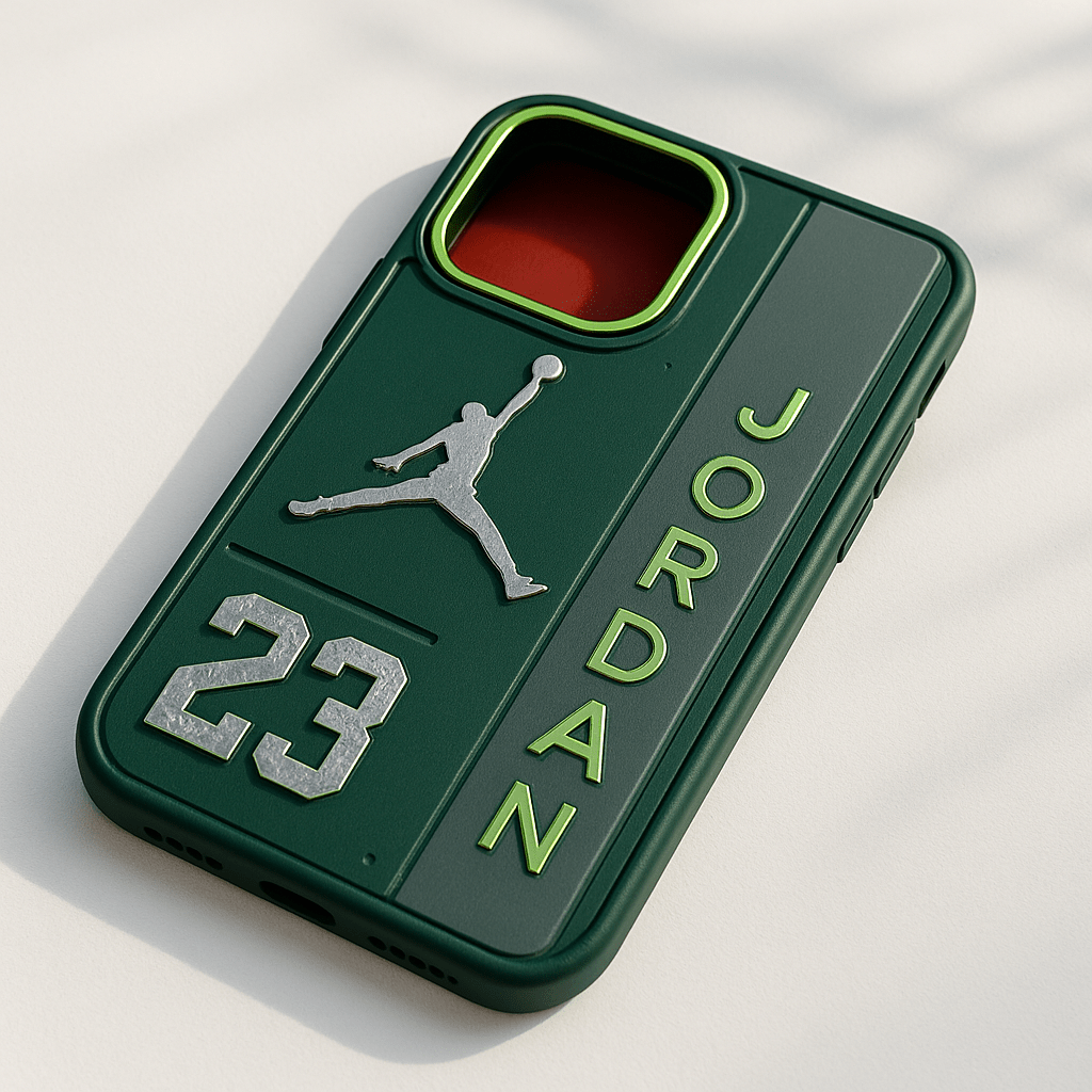 جراب آيفون Air Jordan Jumpman 23 للحماية بطبقتين