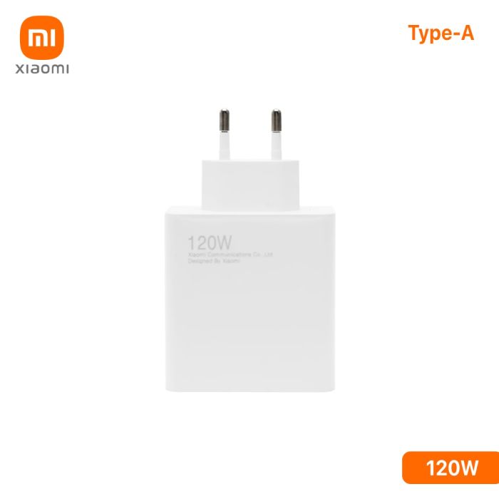 محول طاقة MI بقدرة 120 واط مع كابل Type-C