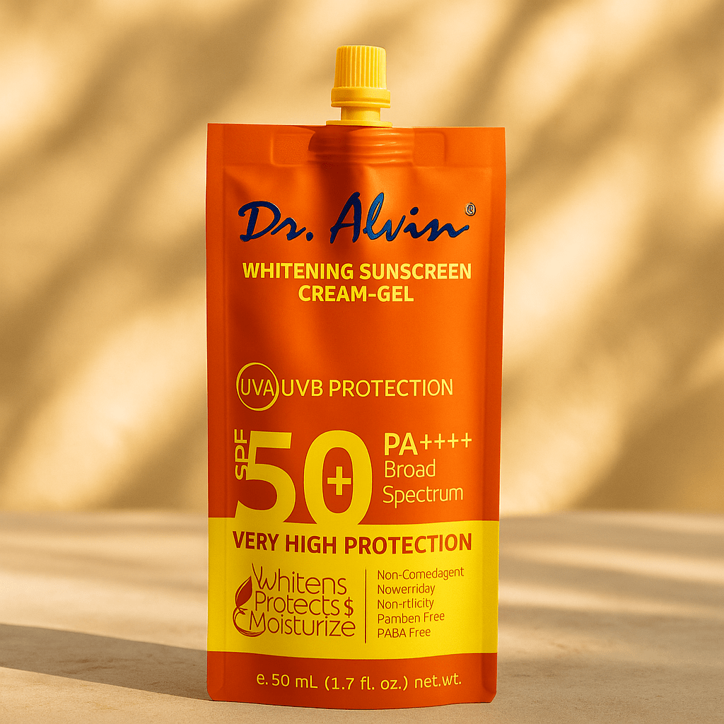 كريم جل واقي من الشمس د. ألفين SPF 50+ PA++++ سعة 50 مل