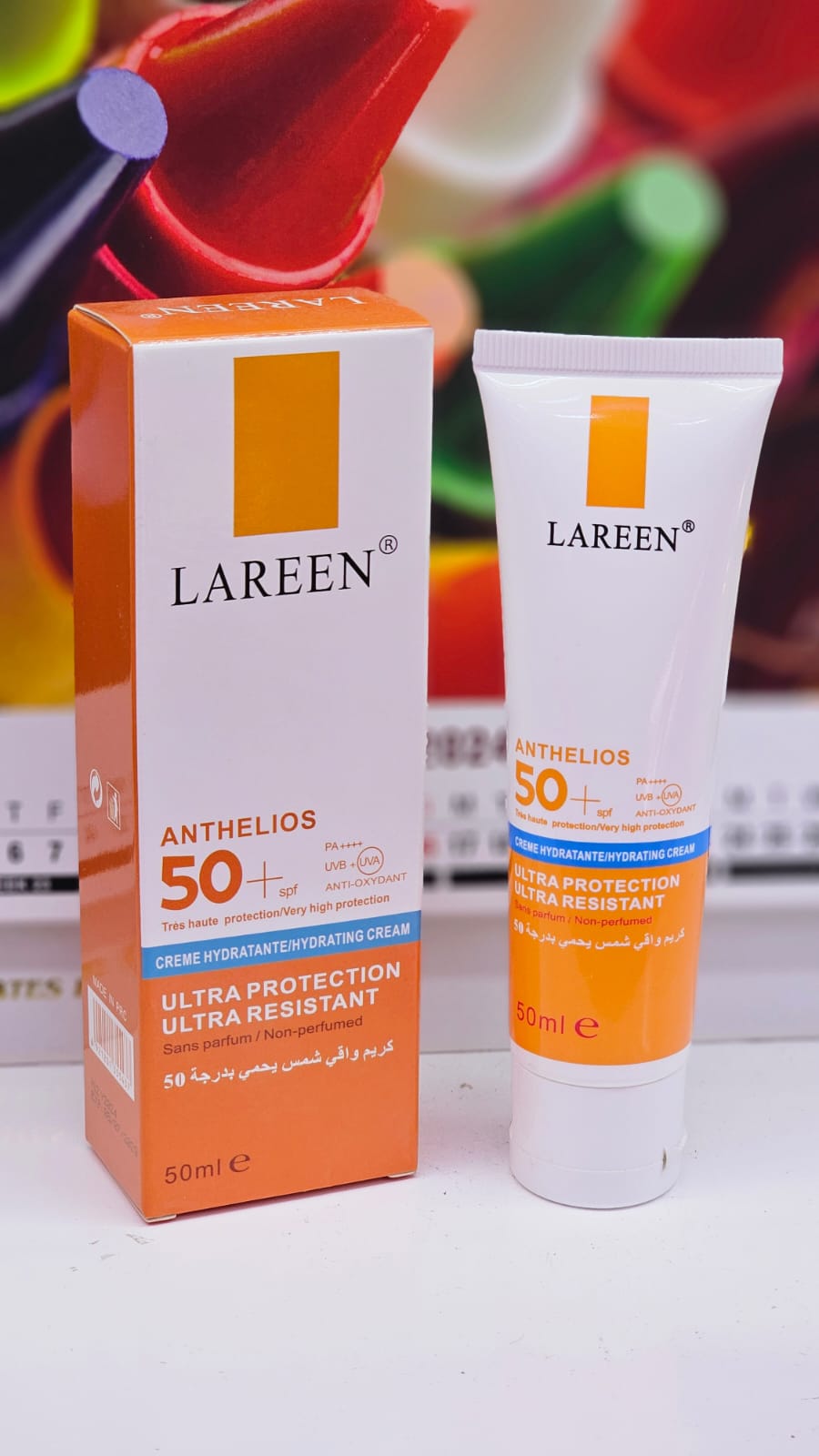 كريم لارين أنثيليوس مرطب واقٍ من الشمس SPF 50+