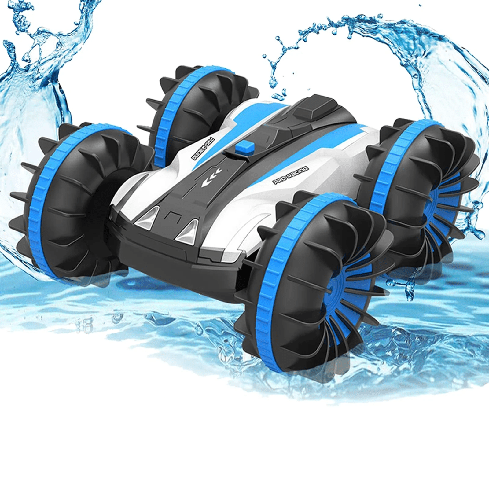 سيارة ألعاب برمائية لاسلكية 4WD للحركات والاستعراضات