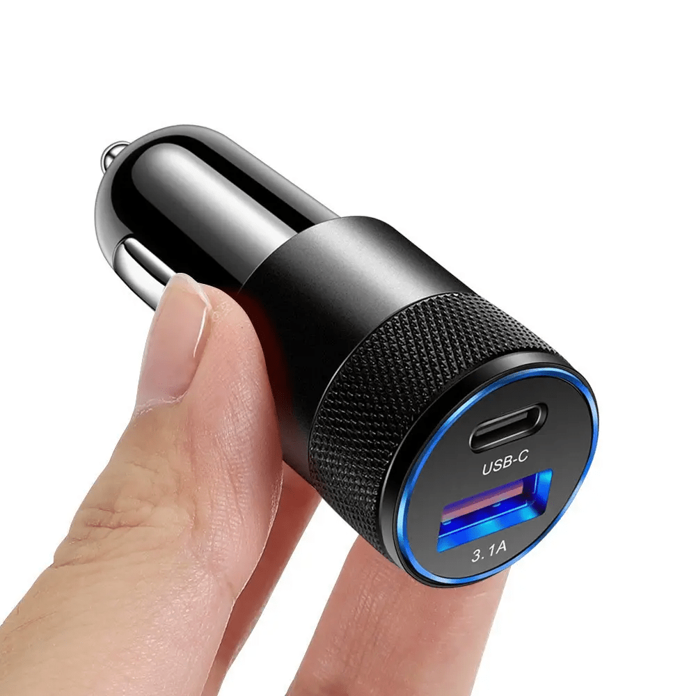 شاحن سيارة هيبو سريع 55 واط مع Quick Charge وType-C PD