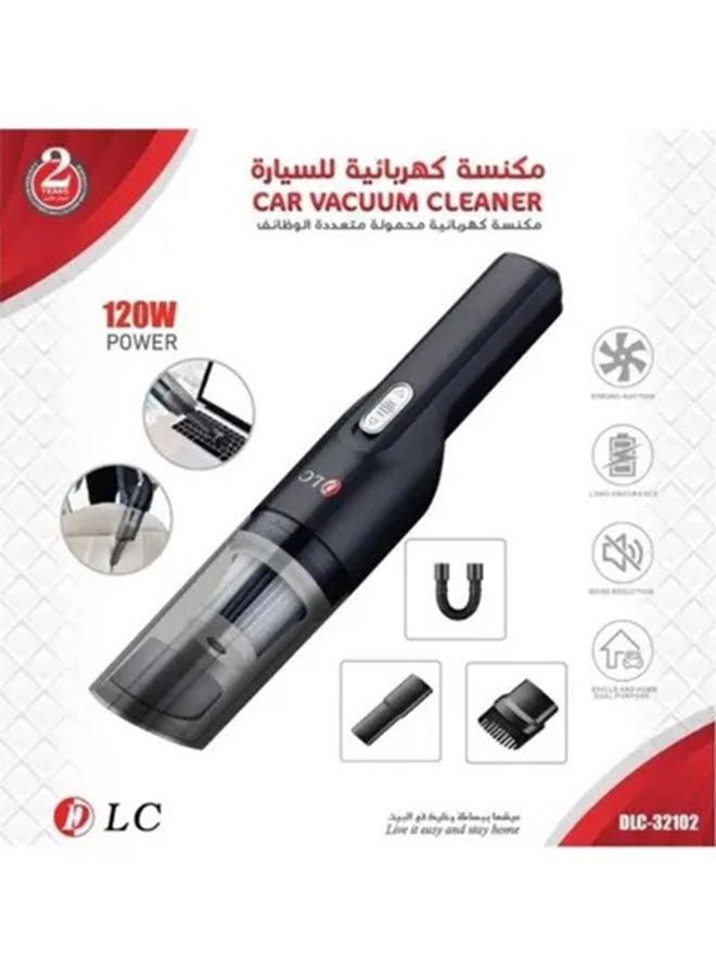 مكنسة سيارة محمولة لاسلكية DLC ببطارية 1800mAh