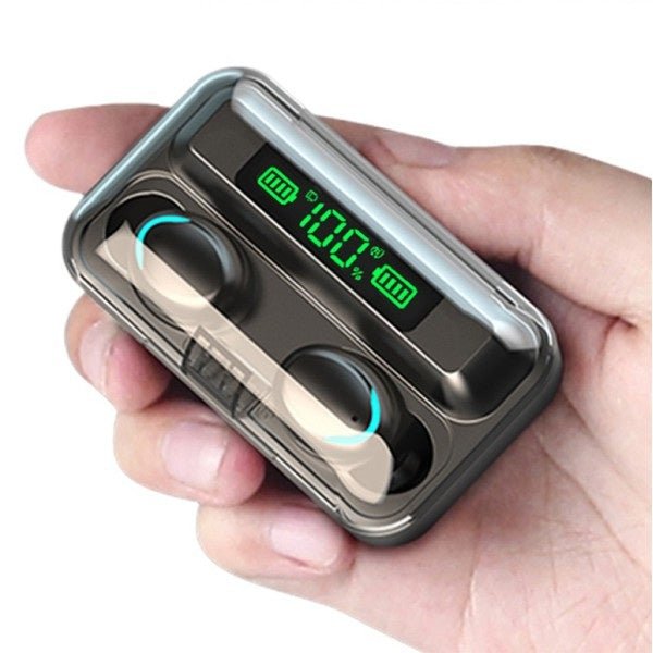 سماعات أذن لاسلكية Air F9 Pro Plus بصوت واضح وشحن سريع