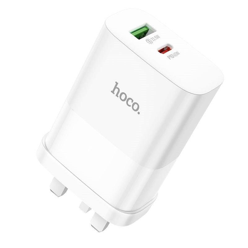 شاحن Hoco DC92 سريع ثنائي المنافذ بقوة 65 واط